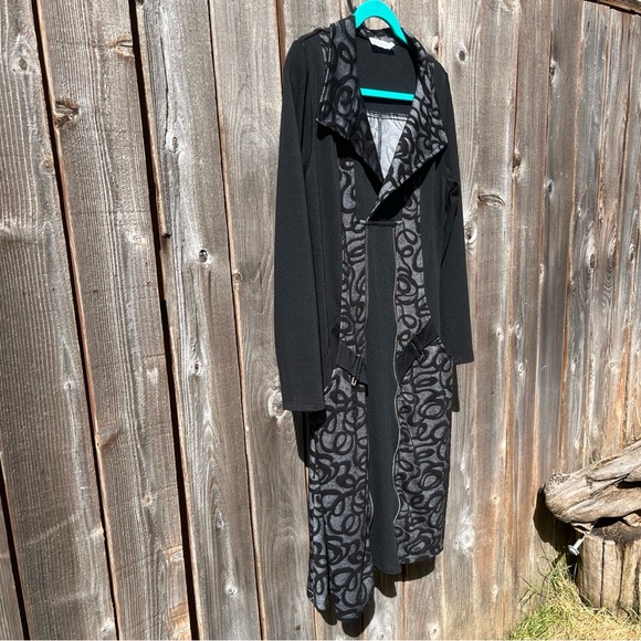 Dzhavael couture black sweater dress size XL - Picture 8 of 17